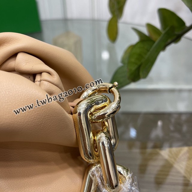 Bottega veneta高端女包 98078 寶緹嘉2021款鏈雲條朵包 BV經典款粗鏈條雲朵包  gxz1129